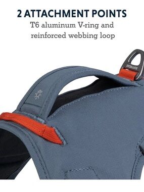 RuffWear Webmaster Harness Slate Blue